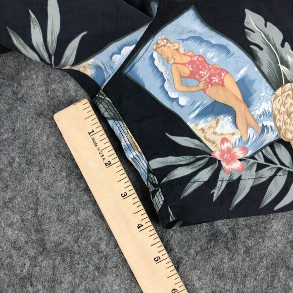 Tommy Bahama Mens Swim Shorts XL Tropical Hawaiian Floral Print Nylon Trunks - Picture 11 of 13